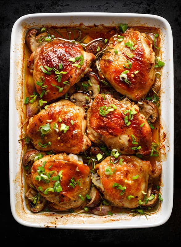 Baked Chiken Thighs