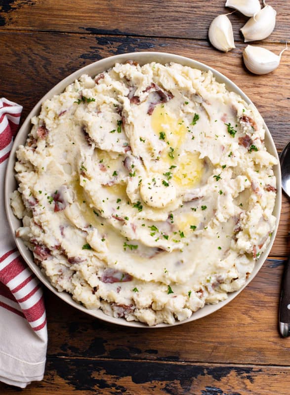 Mashed Potatoes with Roasted Garlic Recipe