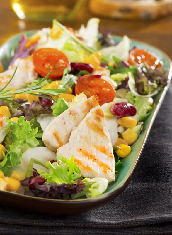 Cilantro Lime Grilled Chicken Salad