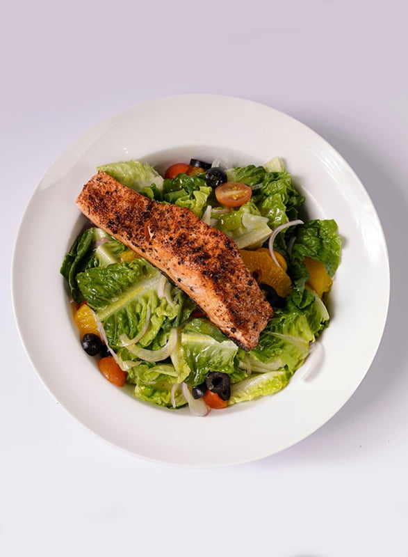 Blackened Salmon Salad Recipe