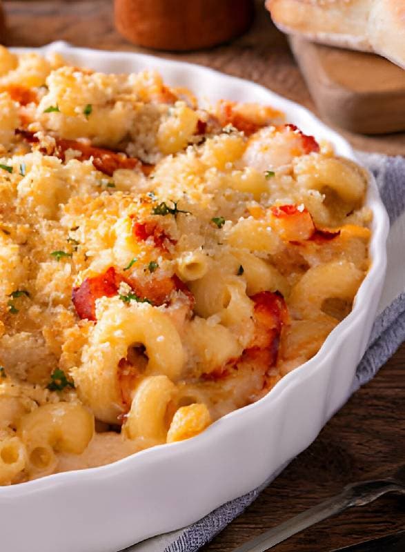seafood mac and cheese recipe