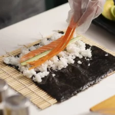 bake salmon sushi recipe