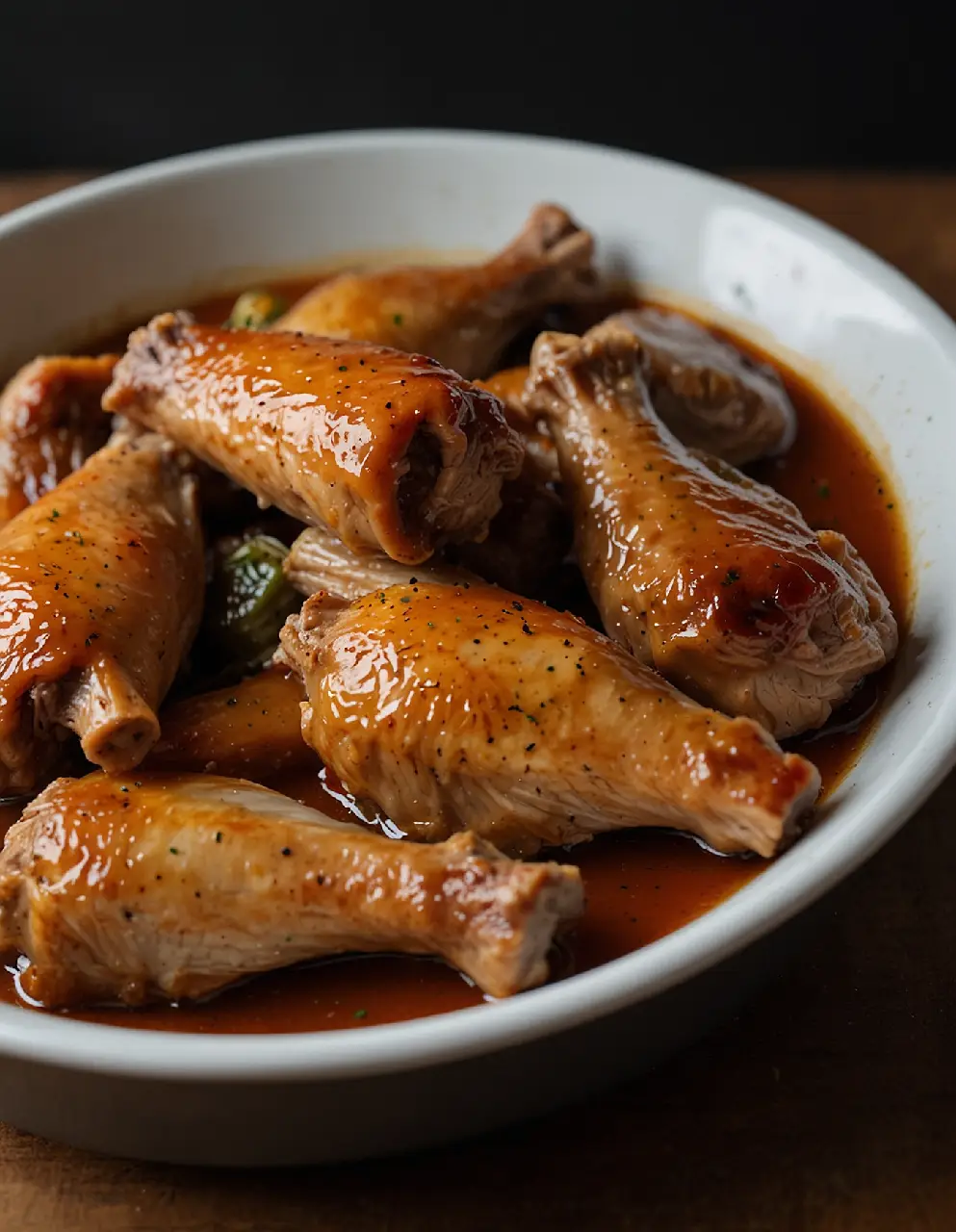 Stewed Turkey Wings Recipe