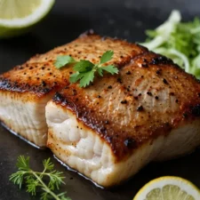 Grilled Barramundi with Lemon and Herbs