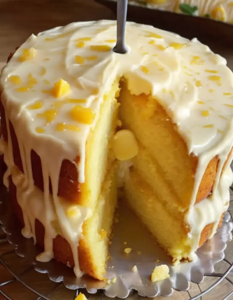 Pineapple Juice Cake