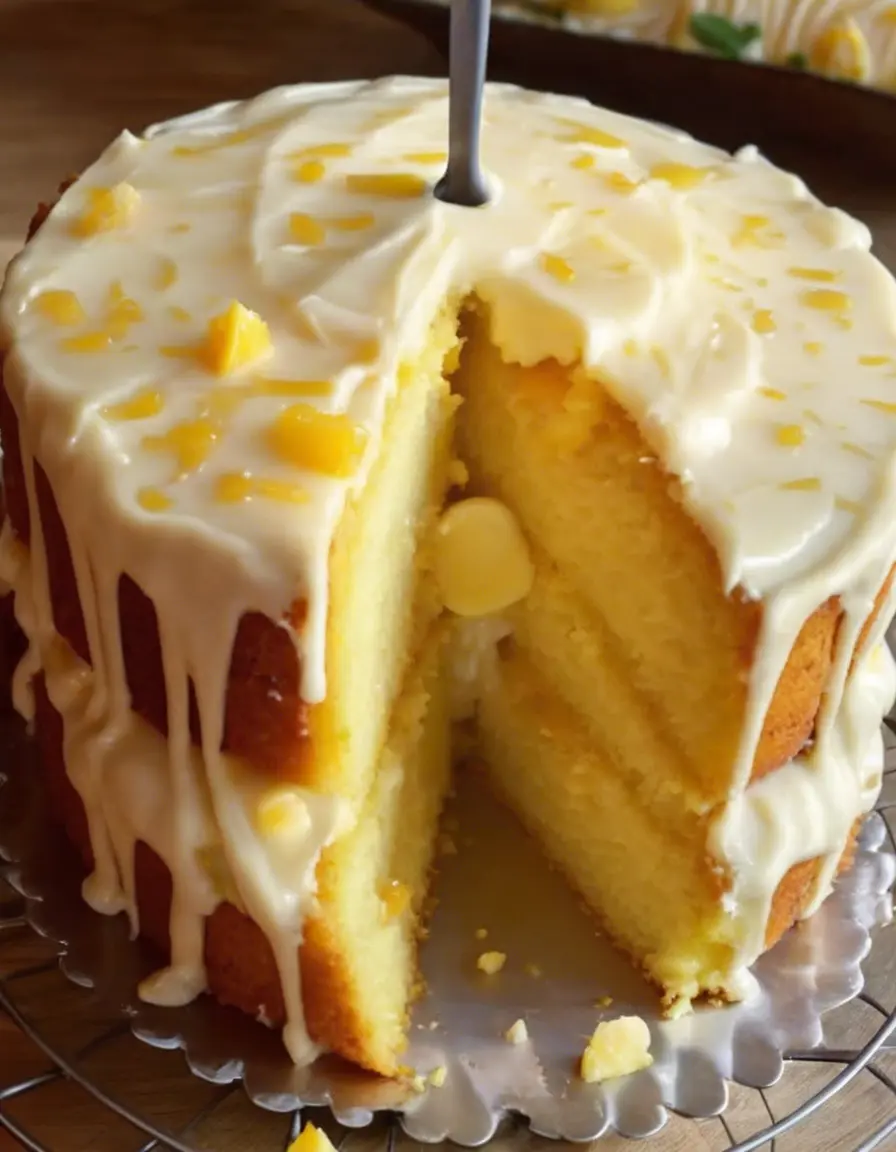 Pineapple Juice Cake