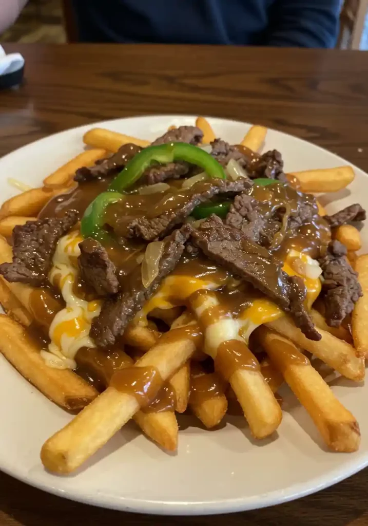 Philly Steak Cheese Fries Recipe