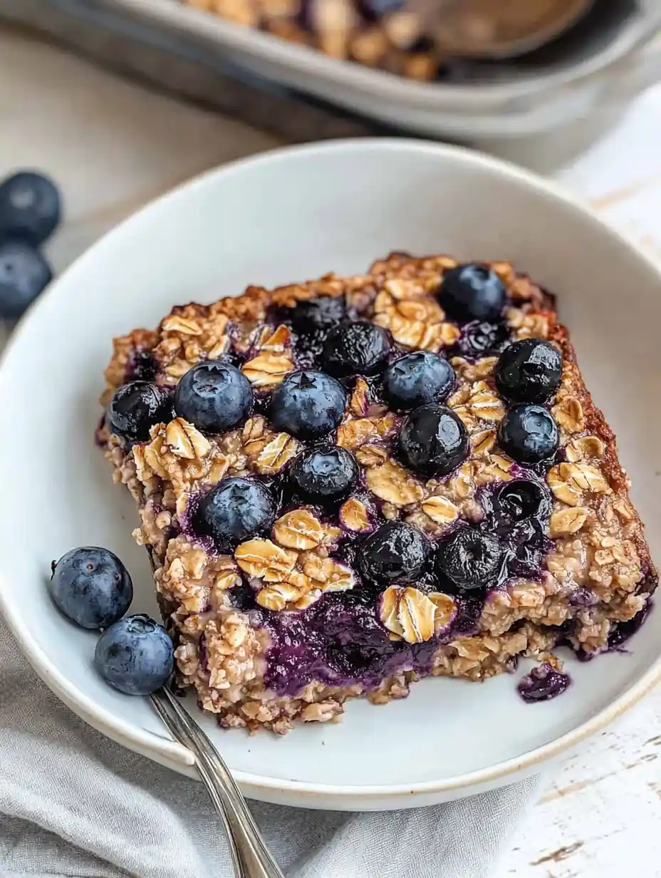 Blueberry Baked Oatmeal Recipe