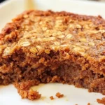 Easy Flourless Oatmeal Carrot Cake