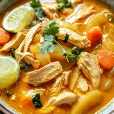 Easy Thai Chicken Curry Soup Recipe