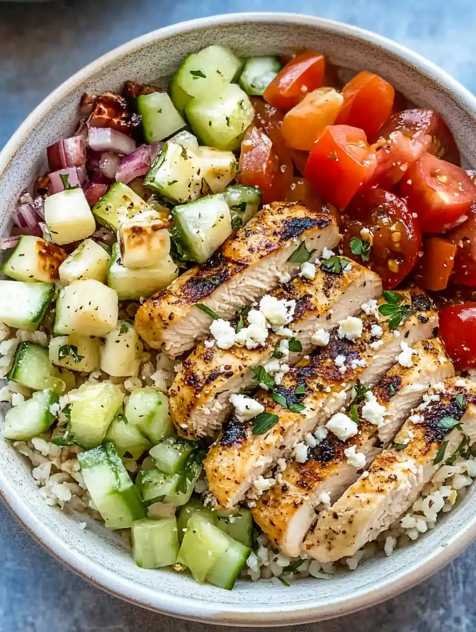 Greek Chicken Bowl Recipe