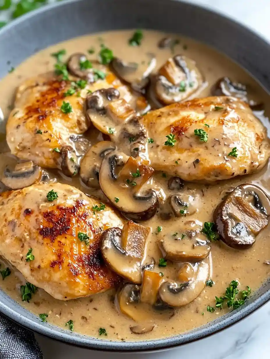 Mushroom Chicken Recipe
