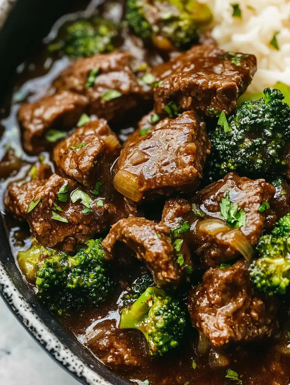 Slow Cooker Beef and Broccoli Recipe