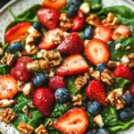 Strawberry Spinach Salad
