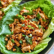 Thai Chicken Lettuce Wraps Recipe