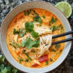 Thai Red Curry Noodle Soup