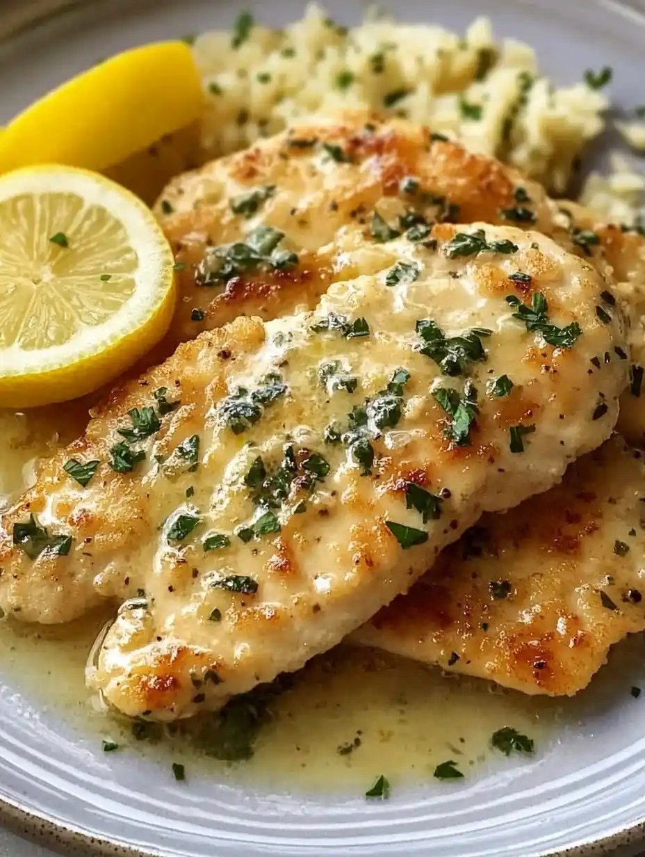 Chicken Piccata with Lemon Sauce