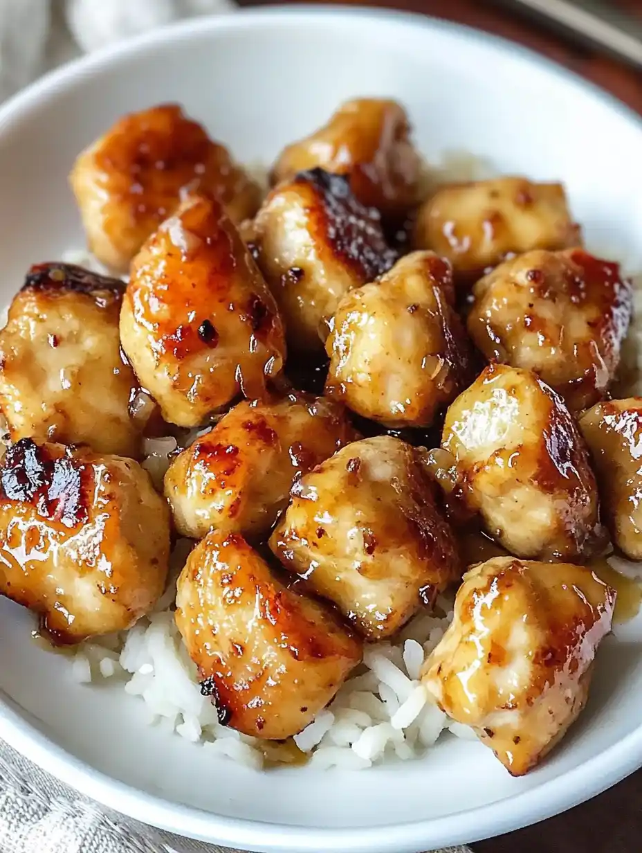 Honey Garlic Chicken Bites