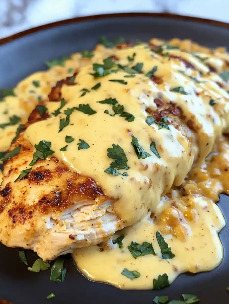 Mexican Chicken with Cheese Sauce