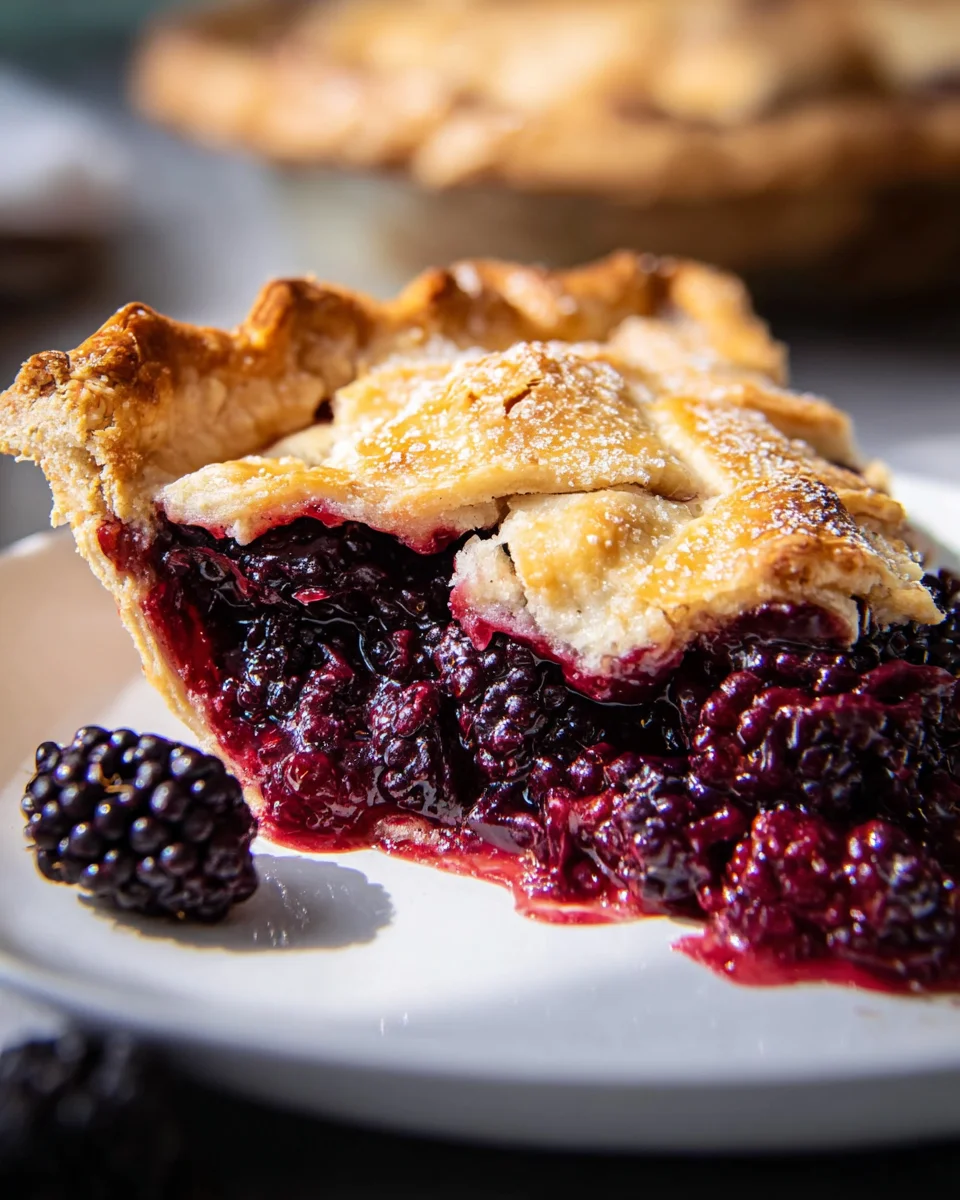 Blackberry Pie