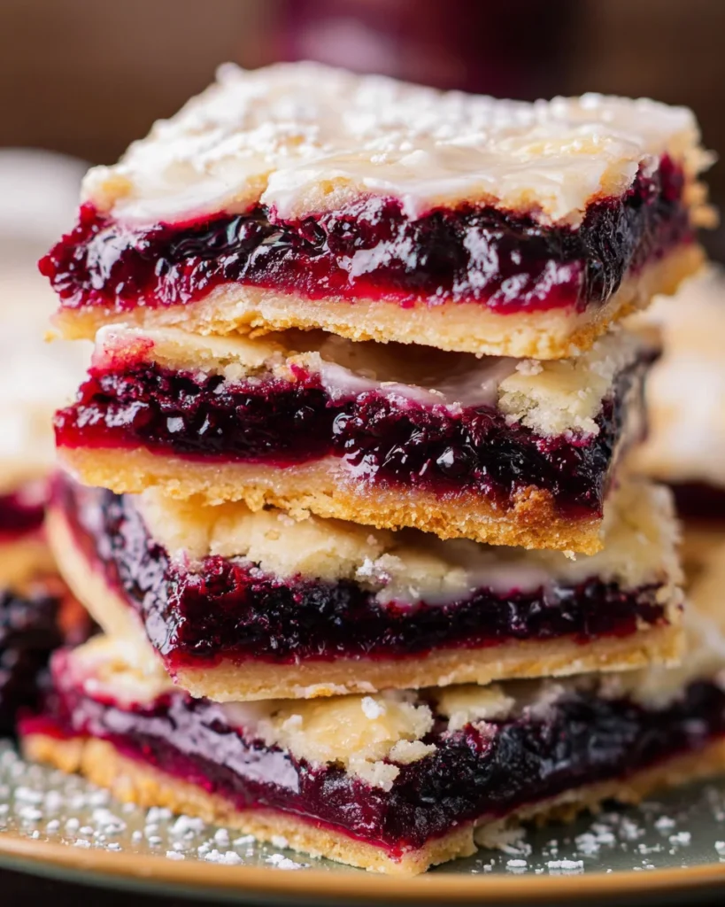 Blackberry Pie Bars
