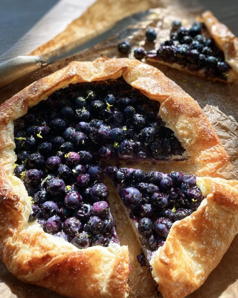 Blueberry Galette
