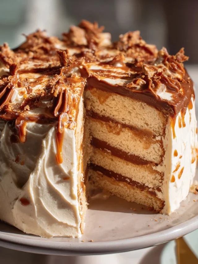 CARAMEL CLOUD CAKE RECIPE