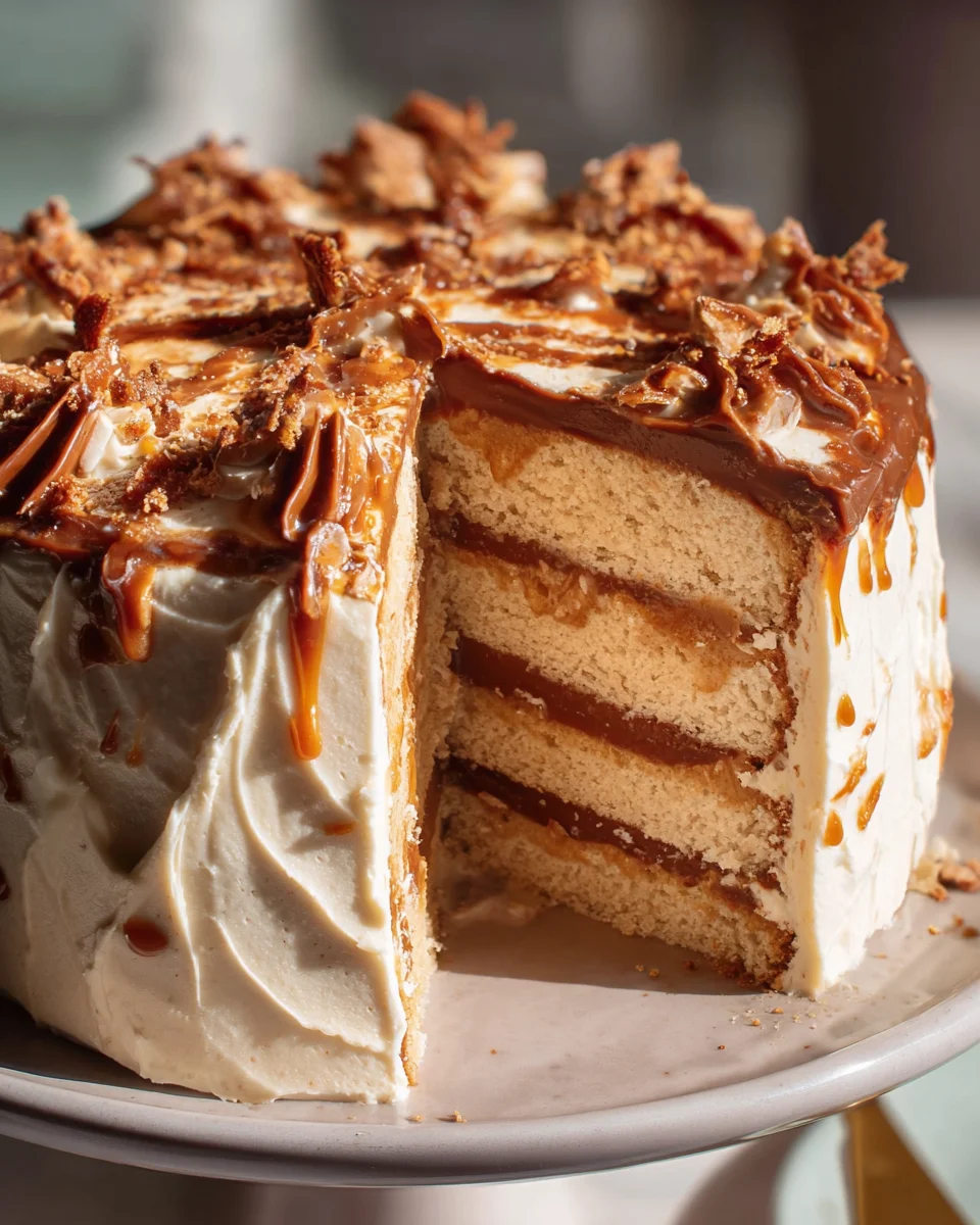 CARAMEL CLOUD CAKE RECIPE