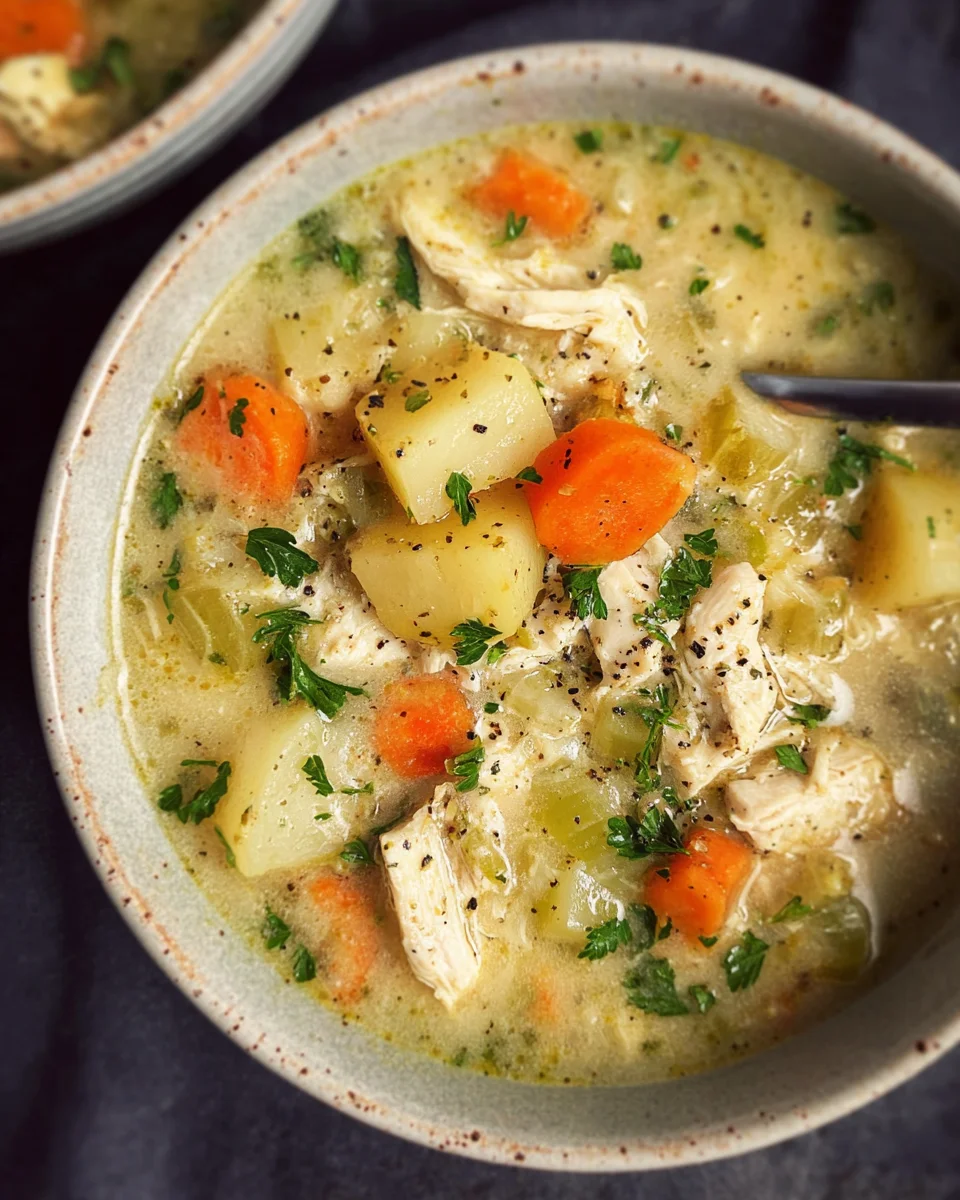 Chicken Pot Pie Soup
