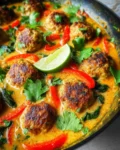 Coconut Curry Chicken Meatballs