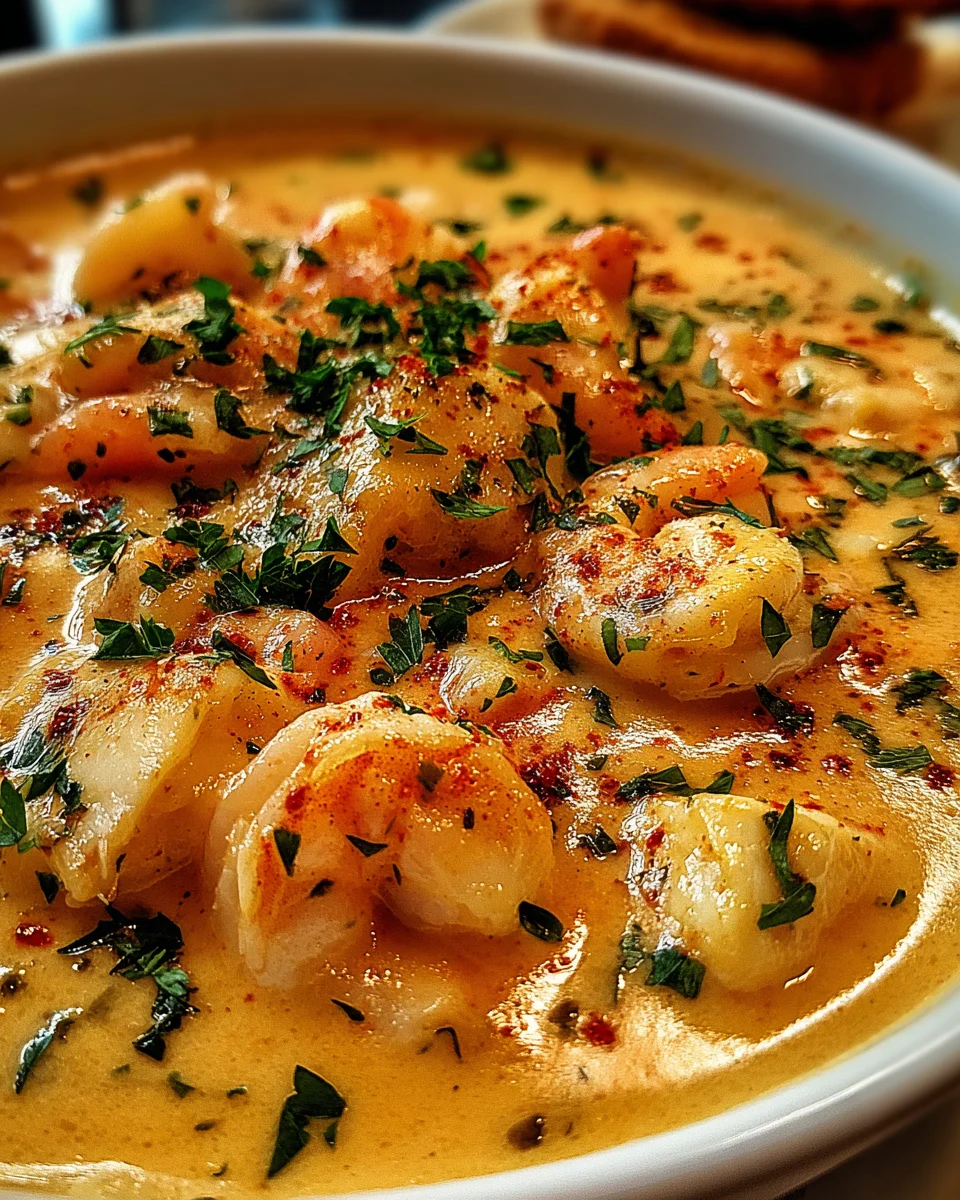 Crab and Shrimp Seafood Bisque