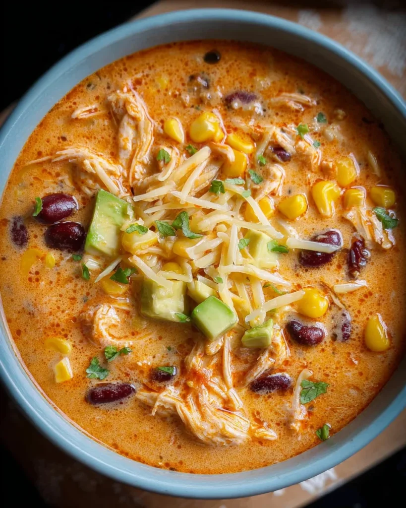 Creamy Chicken Enchilada Soup
