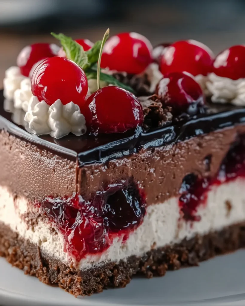 Decadent Black Forest Cheesecake Recipe