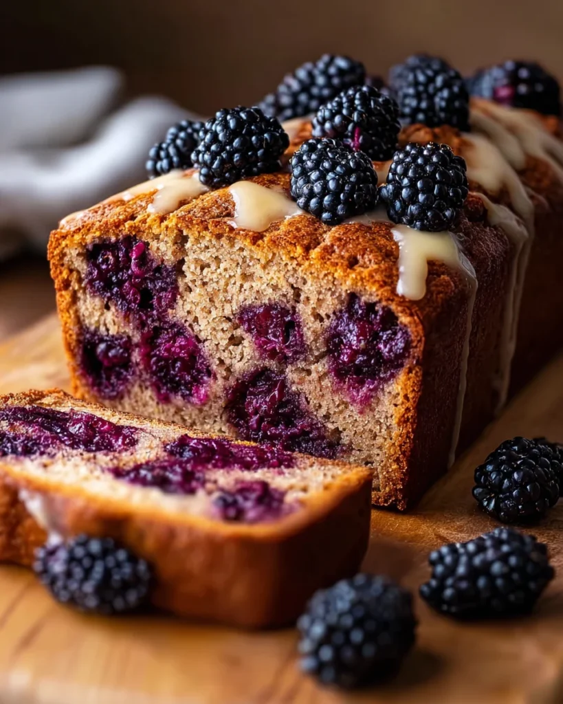 Delicious Blackberry Loaf : A Moist Bread Recipe