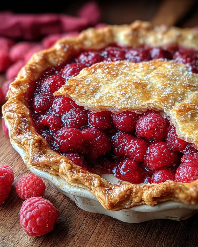 Double Crust Raspberry Pie