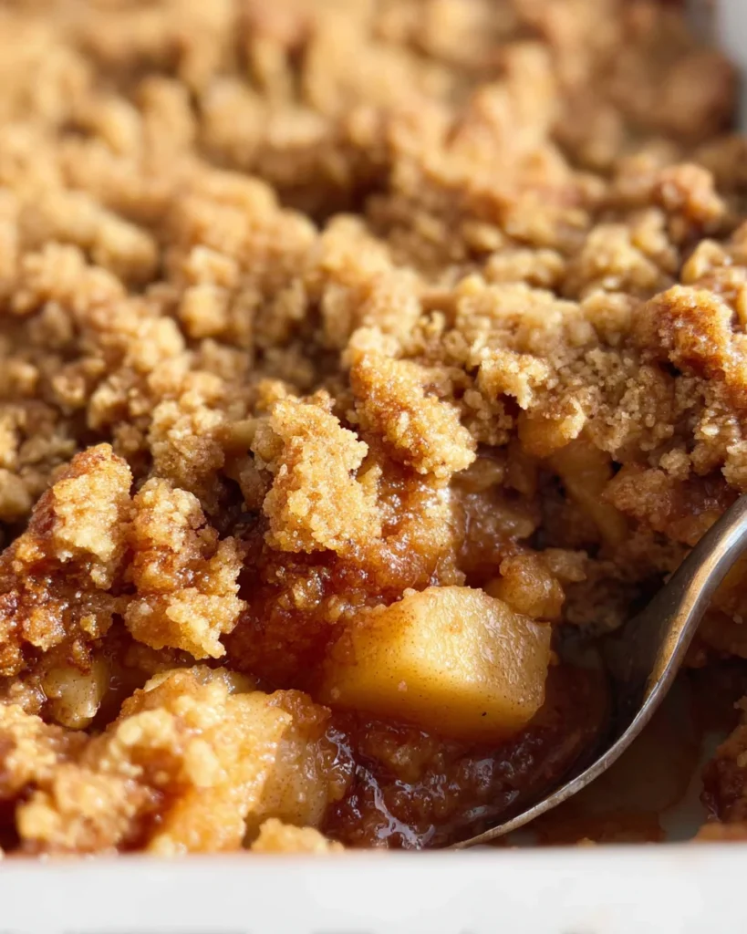 Easy Apple Crumble