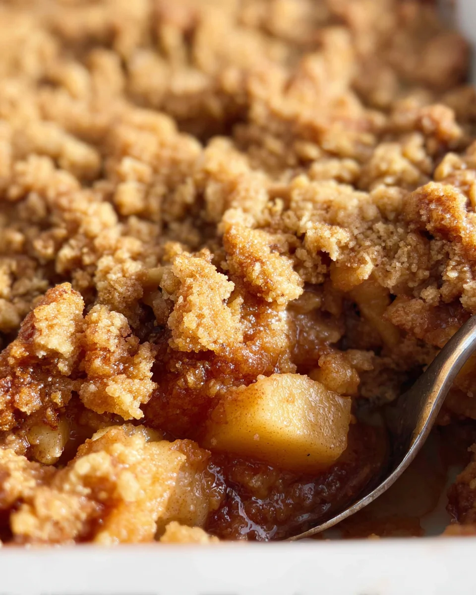 Easy Apple Crumble