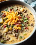 Easy Cheeseburger Soup