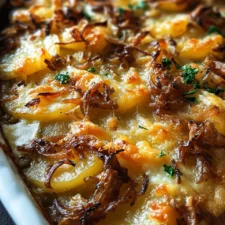 Easy French Onion Potato Bake Recipe