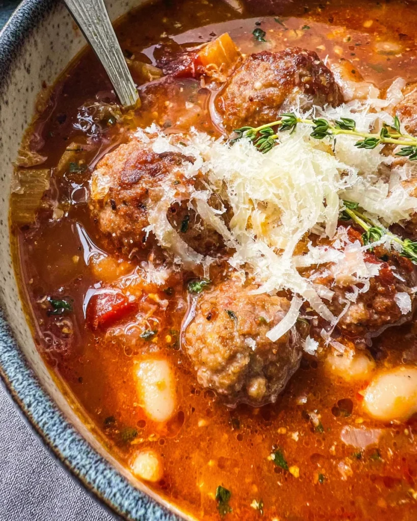 Easy Meatball Soup