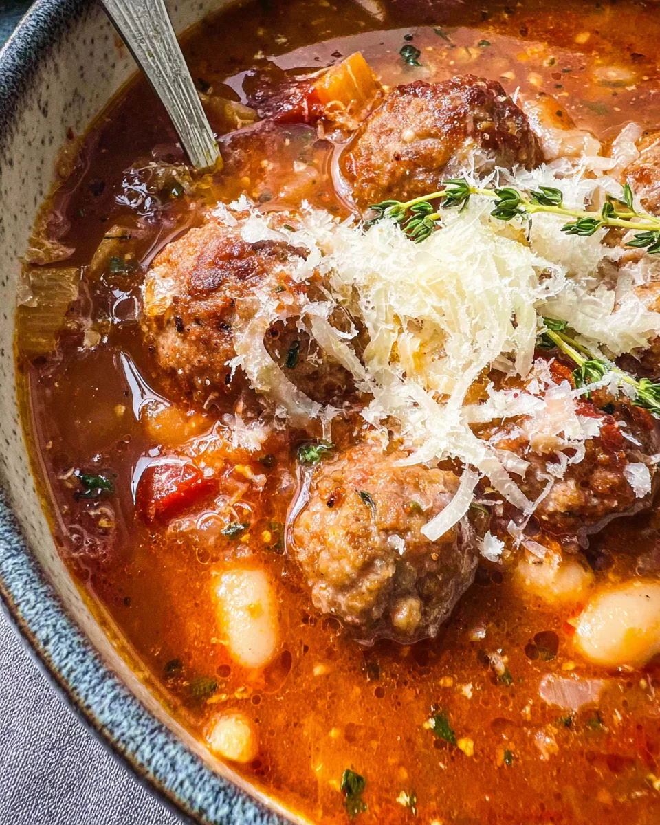 Easy Meatball Soup