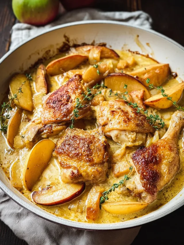 French Chicken Casserole a la Normande