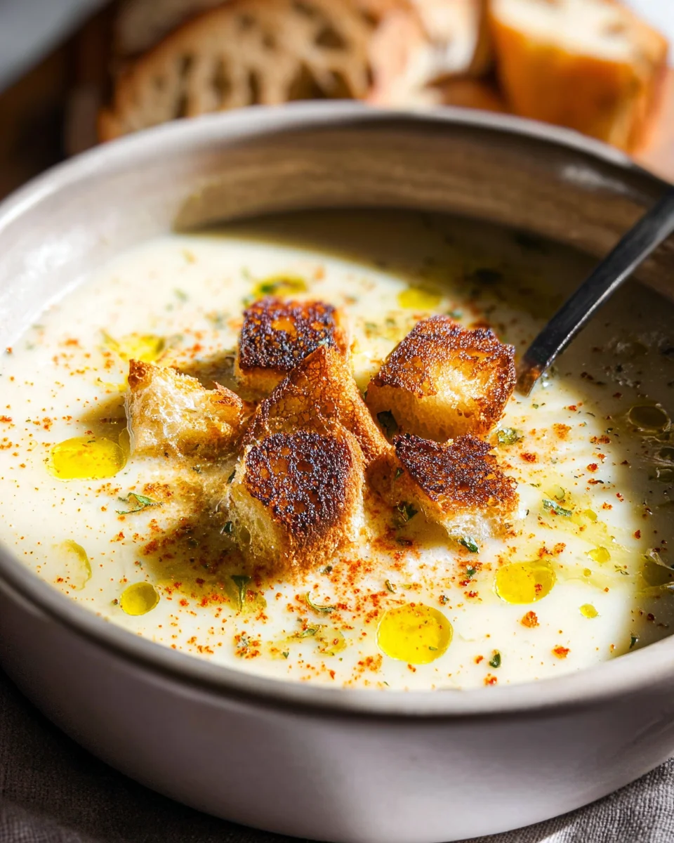French Garlic Soup