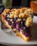 German Blueberry Cake - Blueberry Kuchen Recipe