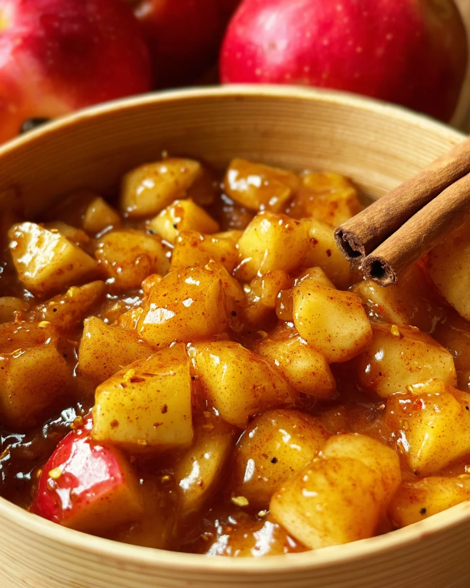 Homemade Apple Pie Filling