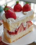 Japanese Strawberry Sponge Cake (Strawberry Shortcake)