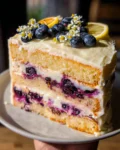 Lemon Blueberry Cake Recipe