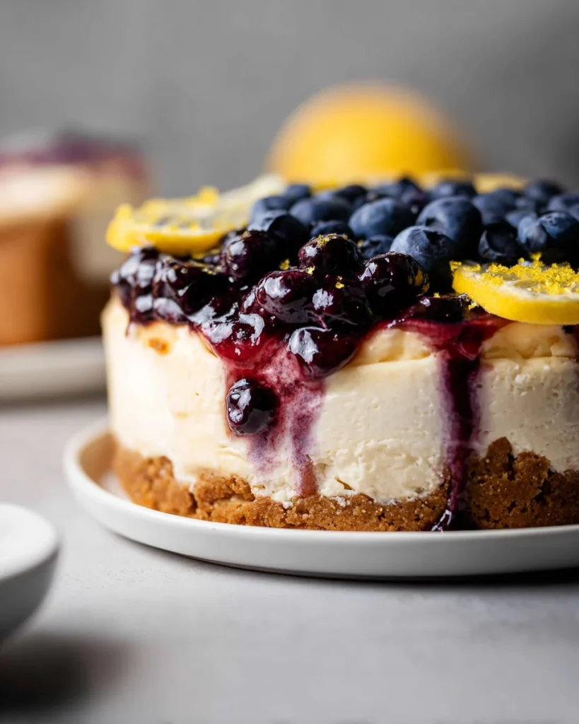 Lemon Blueberry Cheesecake