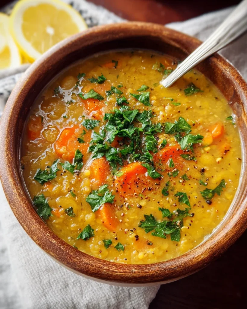 Lemon Lentil Soup