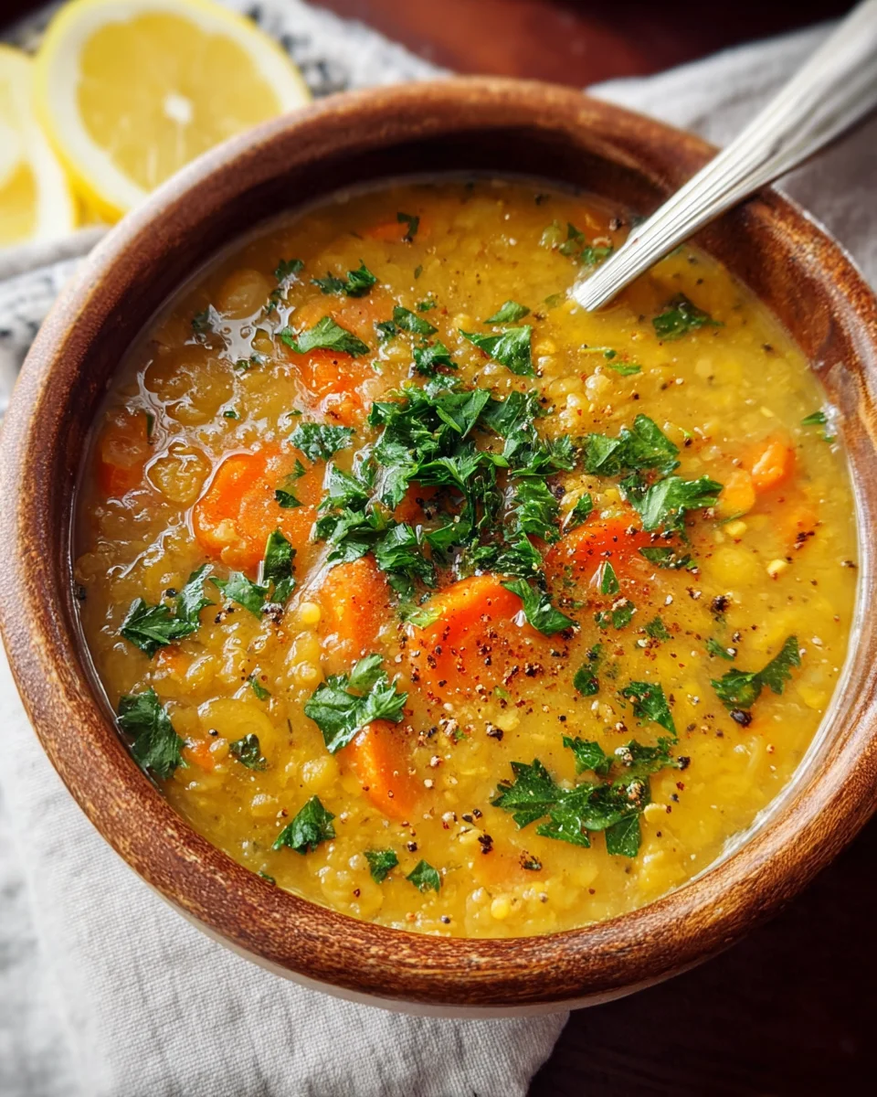 Lemon Lentil Soup